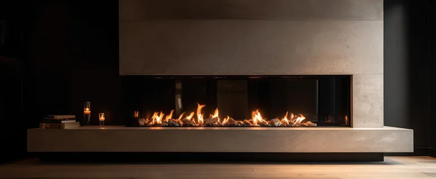 Gas Fireplace Ember Bed Design Services in Maple Valley, Washington