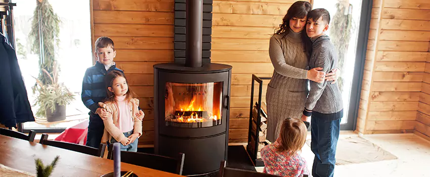 Morso Cast Iron Fireplace Insert Installation in Maple Valley, Washington