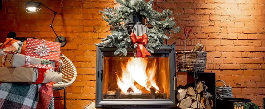 Travis Industries Linear Gas Fireplace Installation in Maple Valley, Washington
