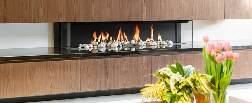 Double-height Fireplace Design Refurbishment in Maple Valley, Washington