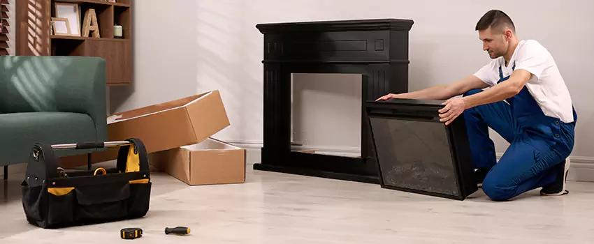 Old Rusted Metal Fireplace Repair And Replacement in Maple Valley, WA